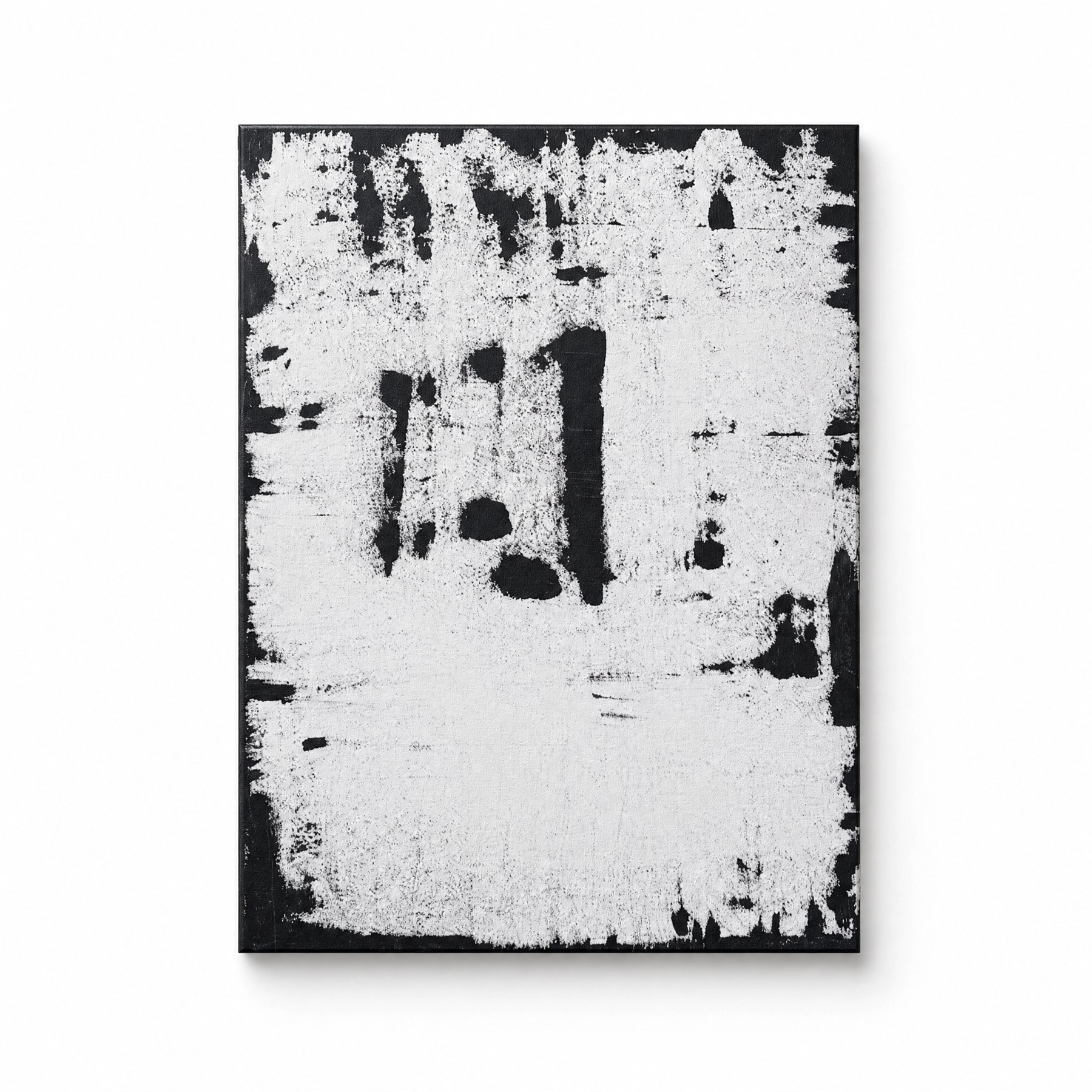 Desolation, abstract acrylic painting